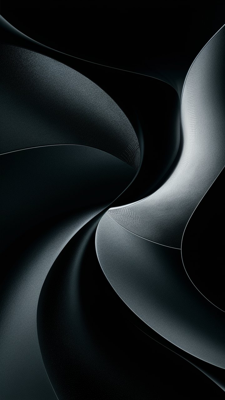 Unique Black Aesthetic Mobile Wallpaper Design