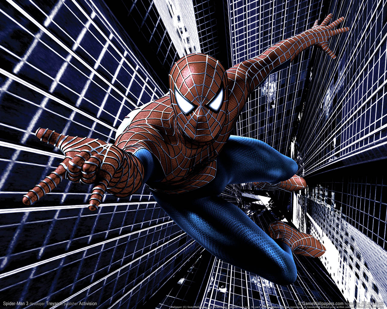  48 Spiderman  3D  Wallpaper  on WallpaperSafari