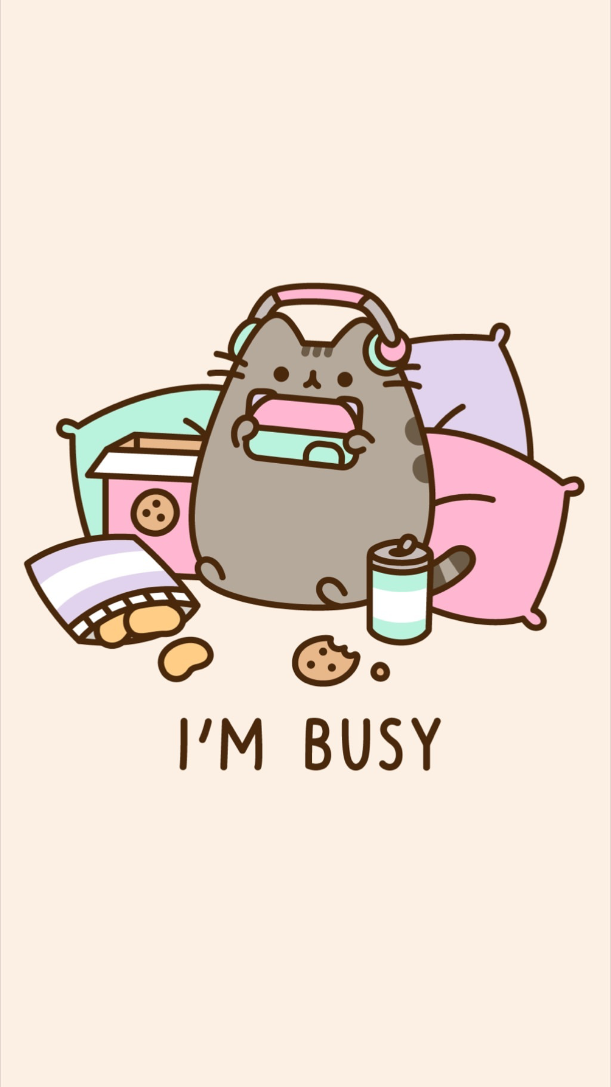 Pusheen Cute Wallpaper