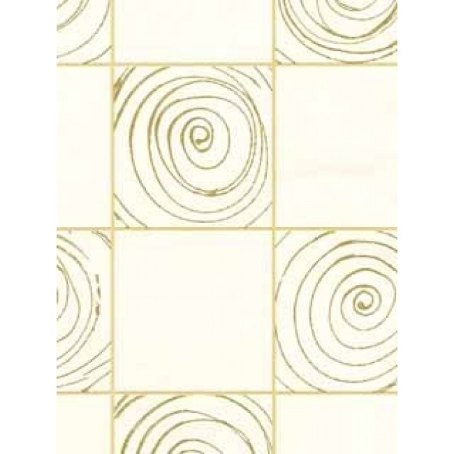 Raised Contemporary Tile With Gold Grout Wallpaper All Walls