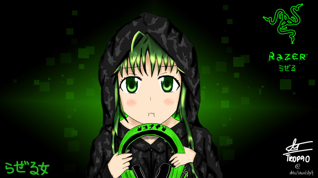 Razer Girl 1080p HD Anime Wallpaper Fan Art By Trdp90 On