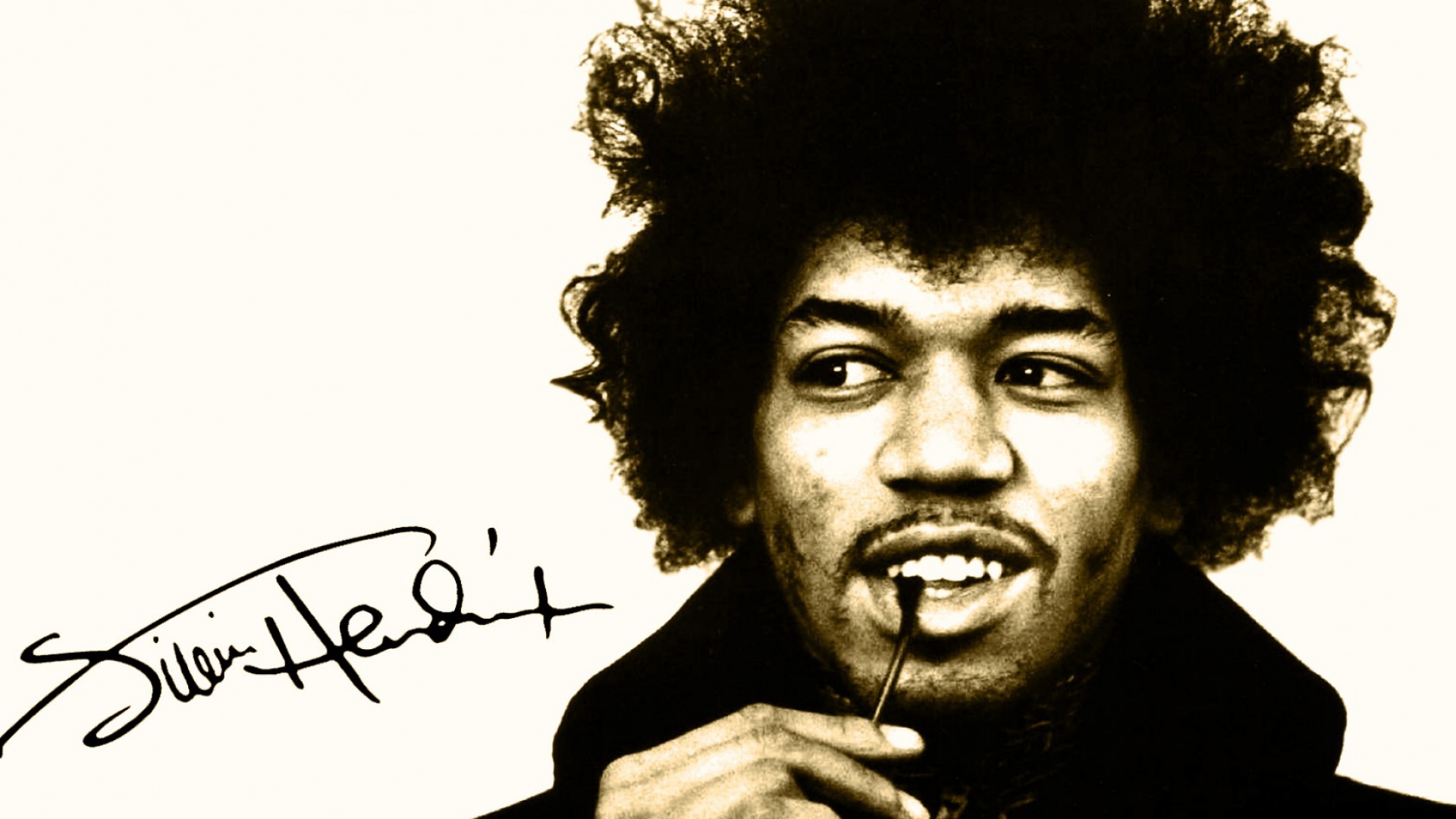 Wallpaper Jimi Hendrix Guitarist Rock Virtuoso