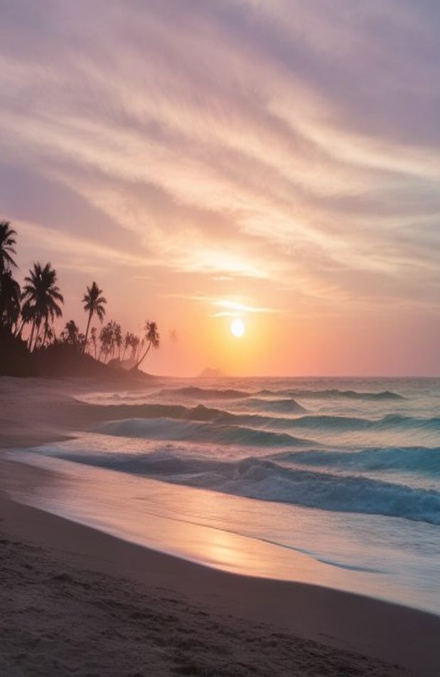 Beach Sunrise Wallpaper