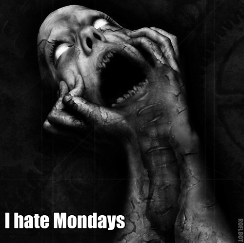 Hate Mondays By Missingtherain