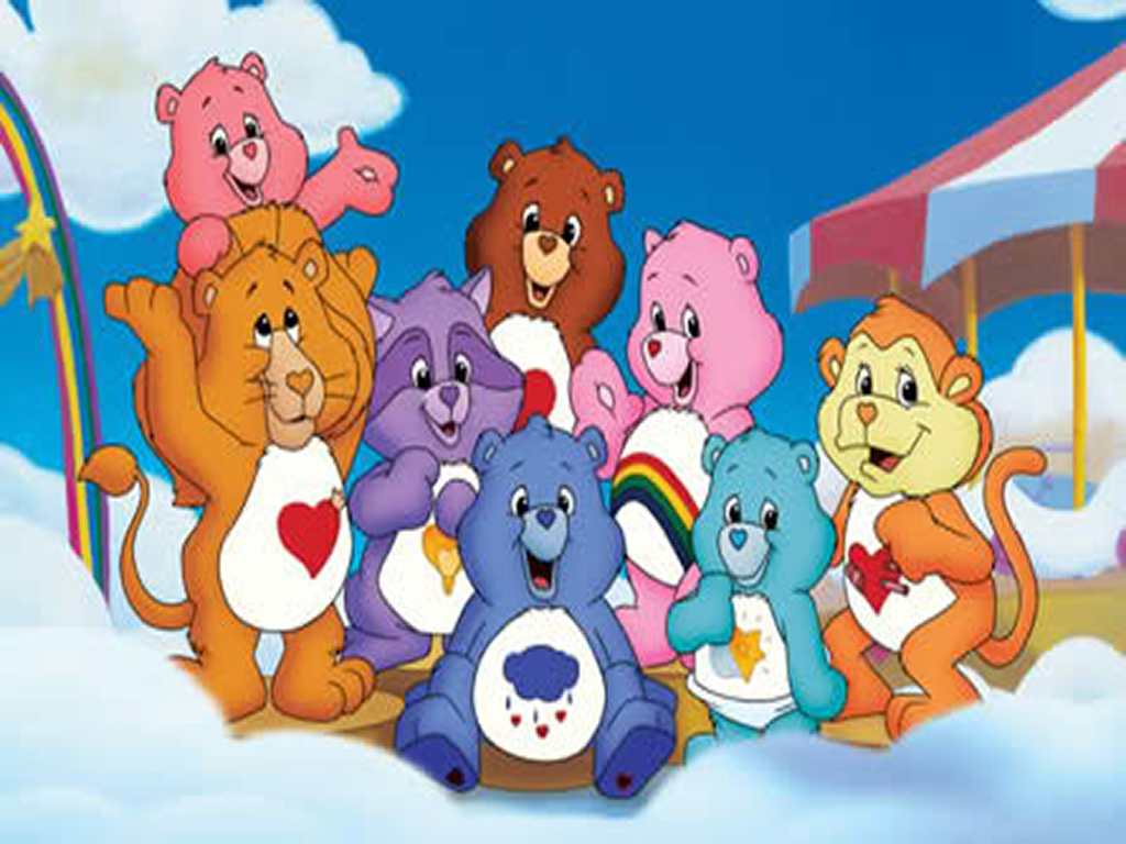 Wallpaper Description Of The Care Bears All Characters