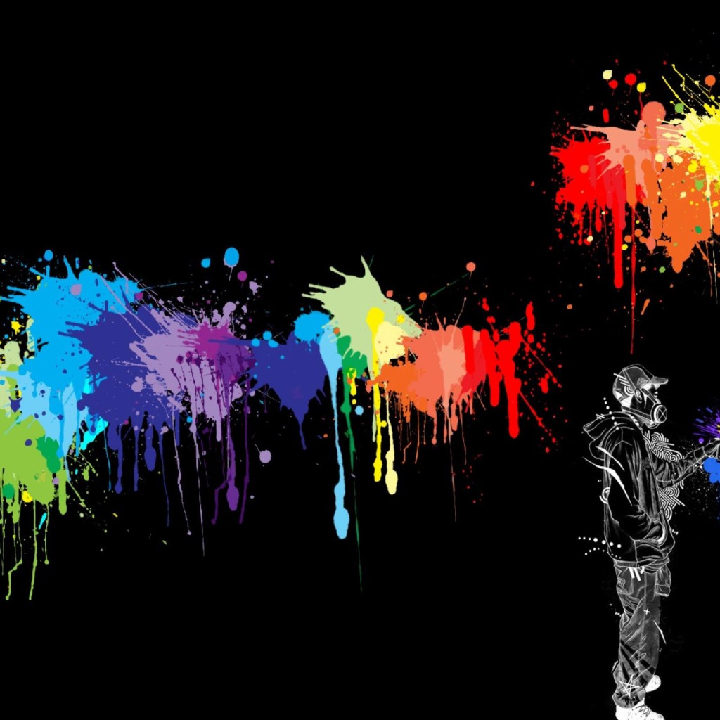 spray paint abstract art paintbrush app