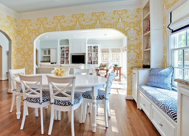 Kitchen With The Vase Wallpaper By David Hicks For Clarence House