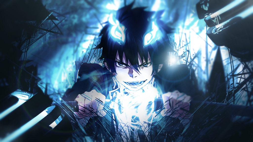 Showing Gallery For Blue Exorcist Rin Wallpaper