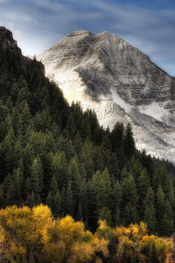 Mount Timpanogos By Douglas Pulsipher Landscape Photography