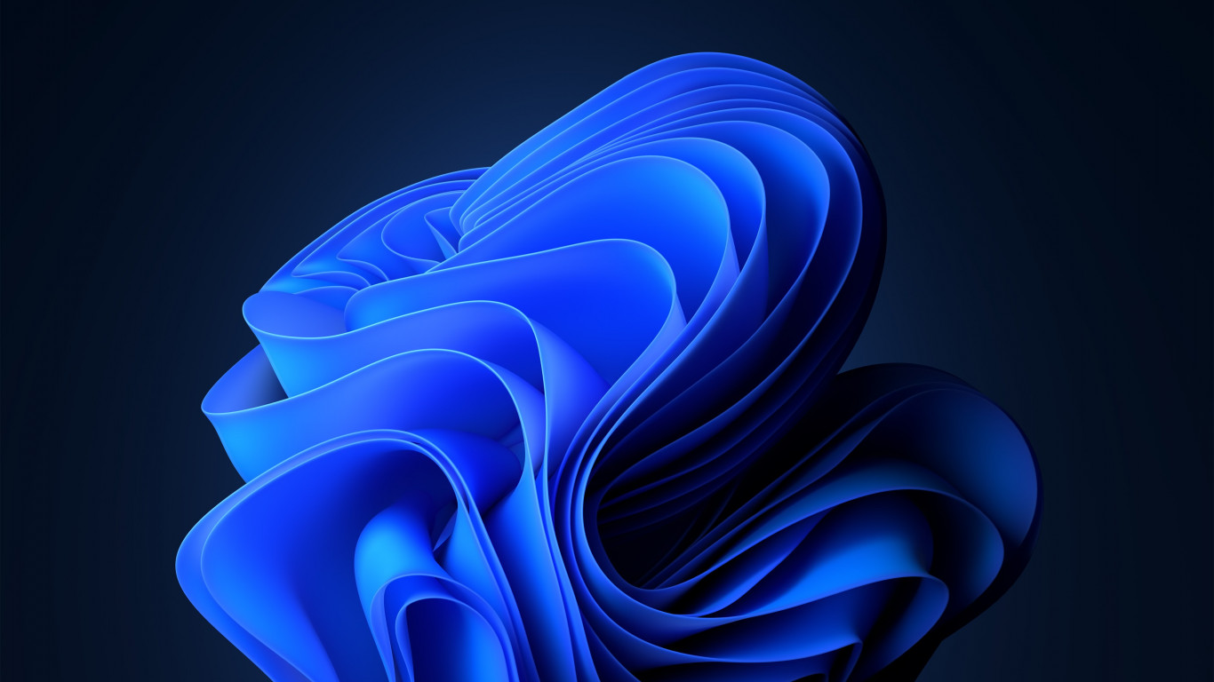 Download wallpaper Abstract 3D Blue vs Red 1366x768