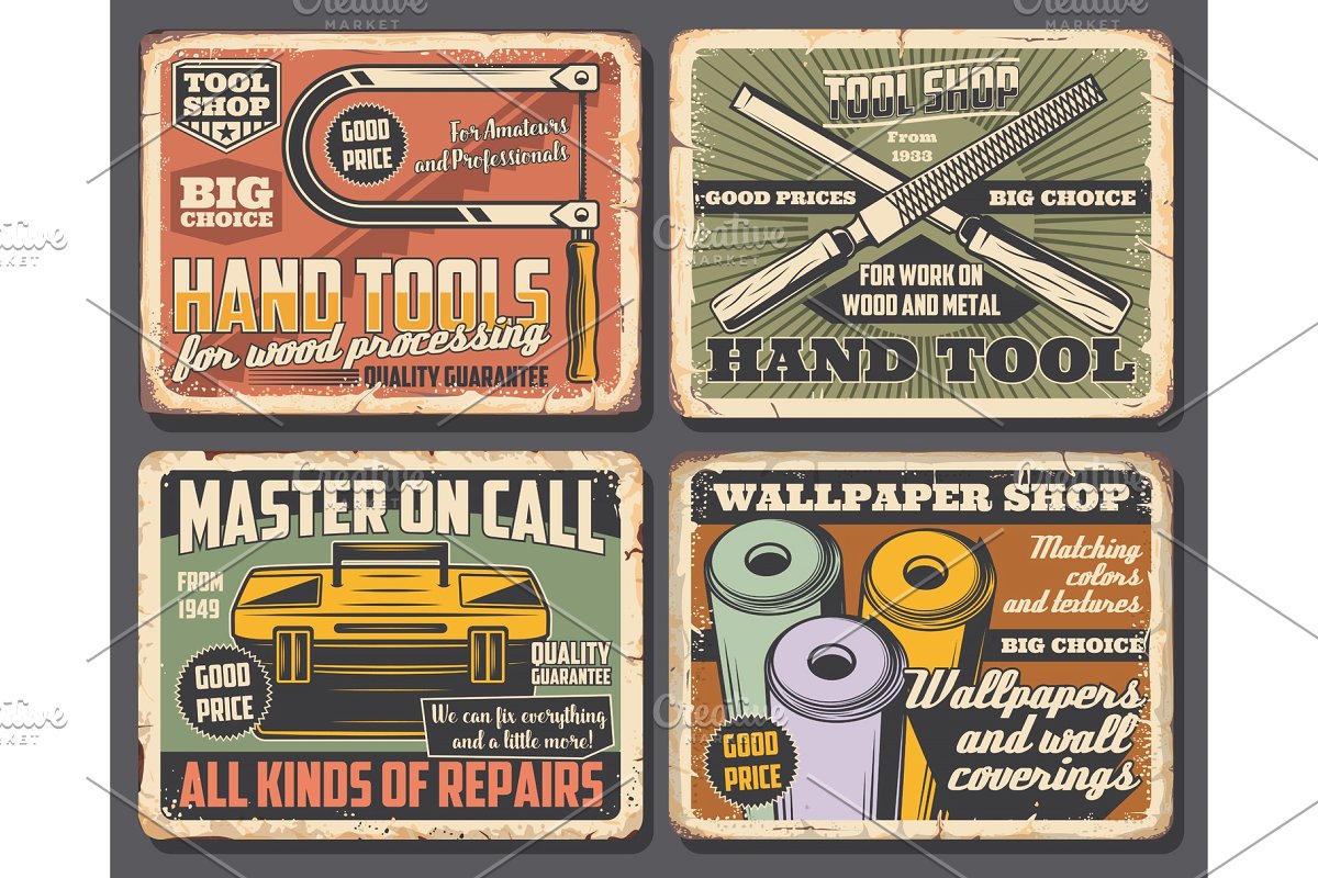 Tools Toolbox Rasp File Wallpaper Illustrations Creative Market