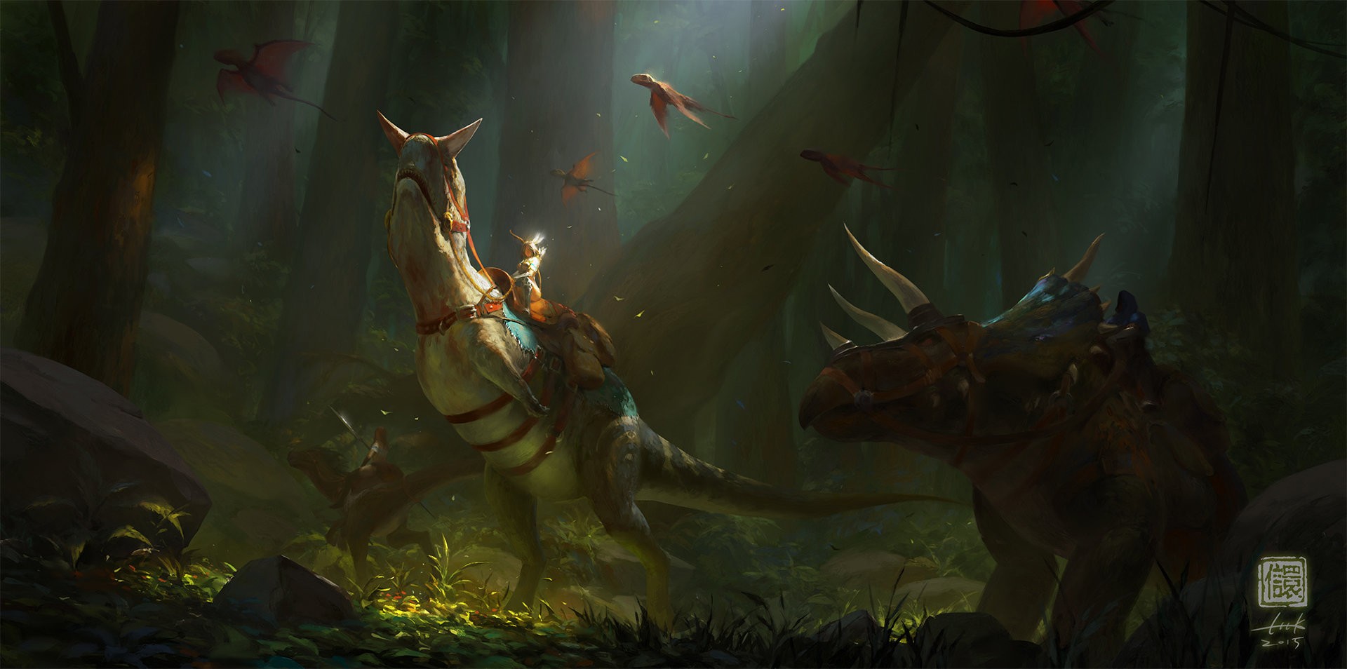 Fantasy Art Ark Survival Evolved Wallpaper