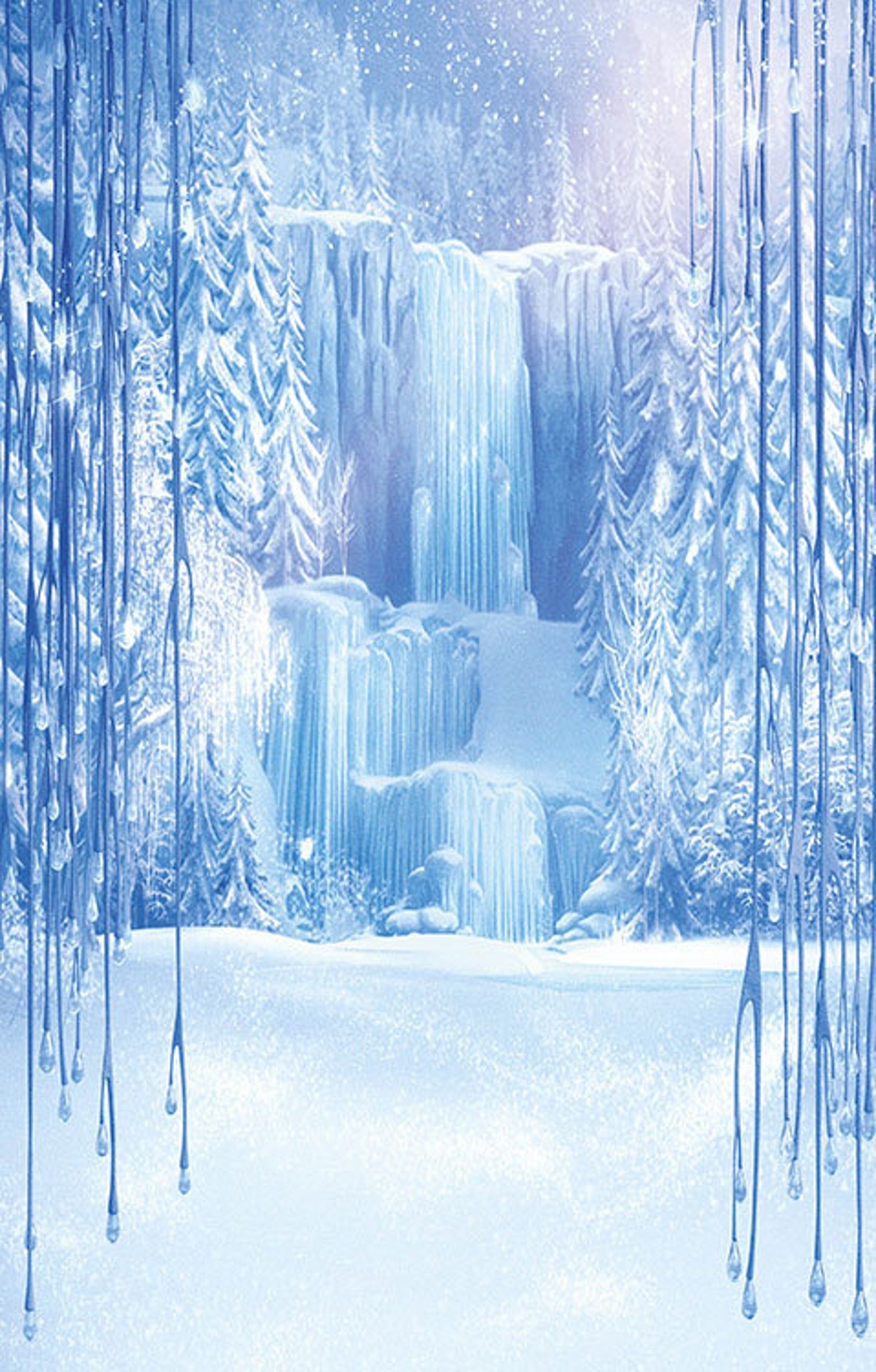 Disney Frozen Printed Backdrop Vertical In