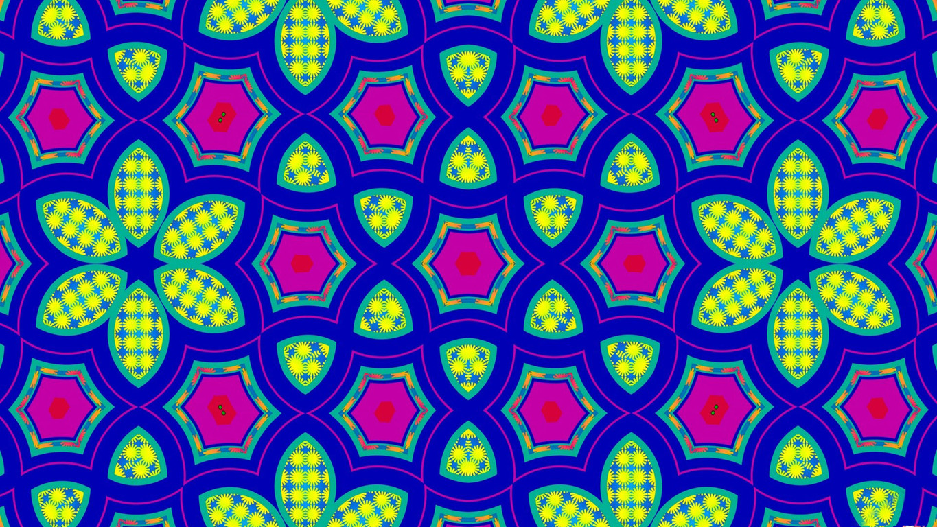 Kaleidoscope Pattern Wallpaper Pictures