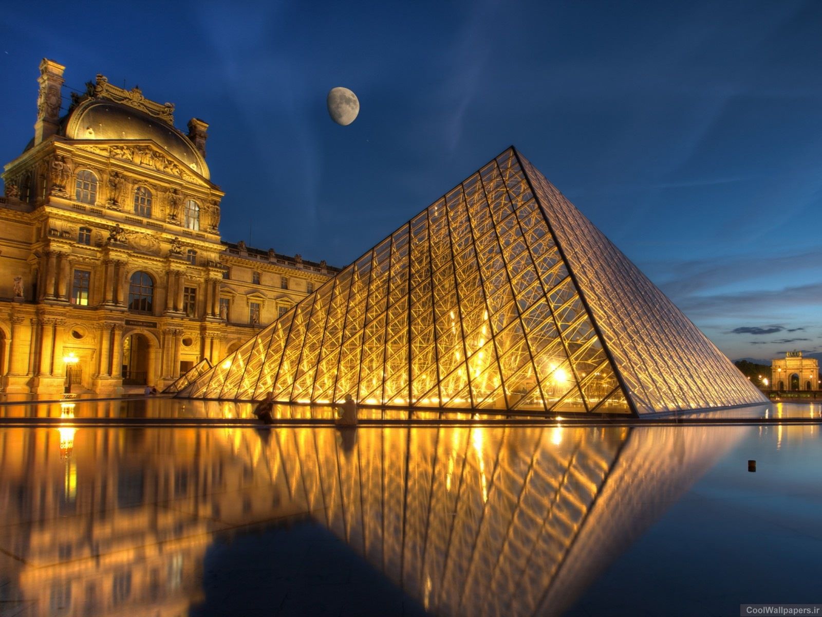 France Louvre HD Wallpaper