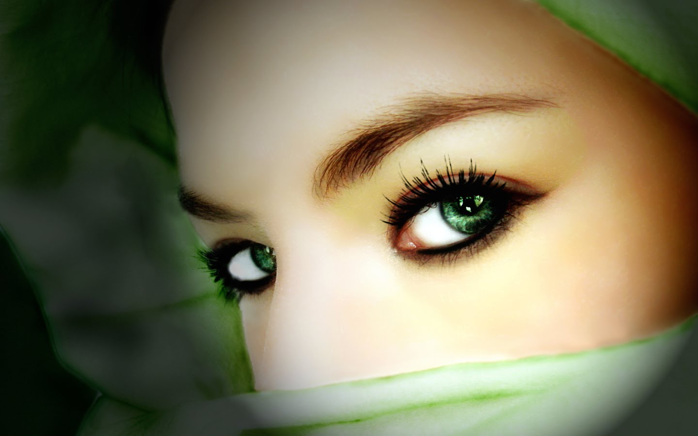 Most Beautiful Eyes Of Arab Muslim Girls Wallpaper Pixhome