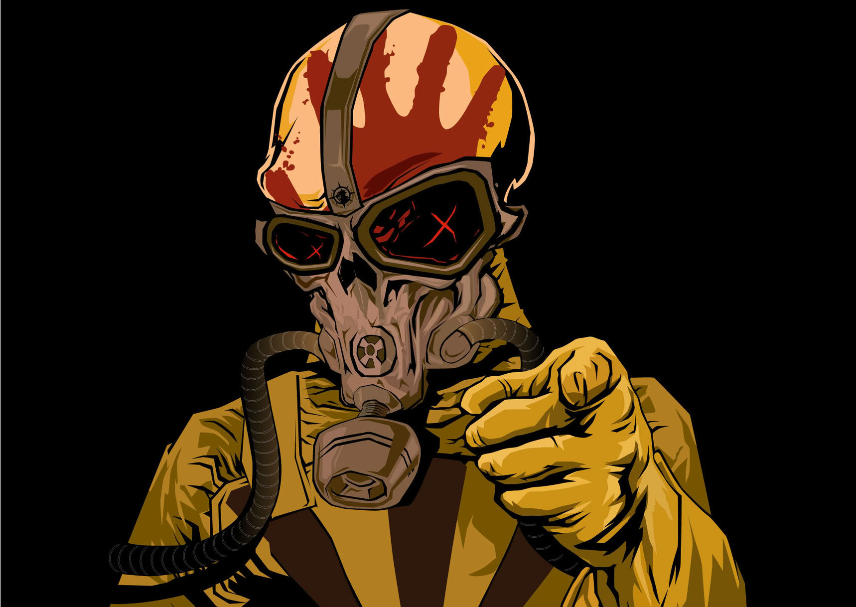 Five Finger Death Punch Heavy Metal Hard Rock Bands Skull Skulls Dark