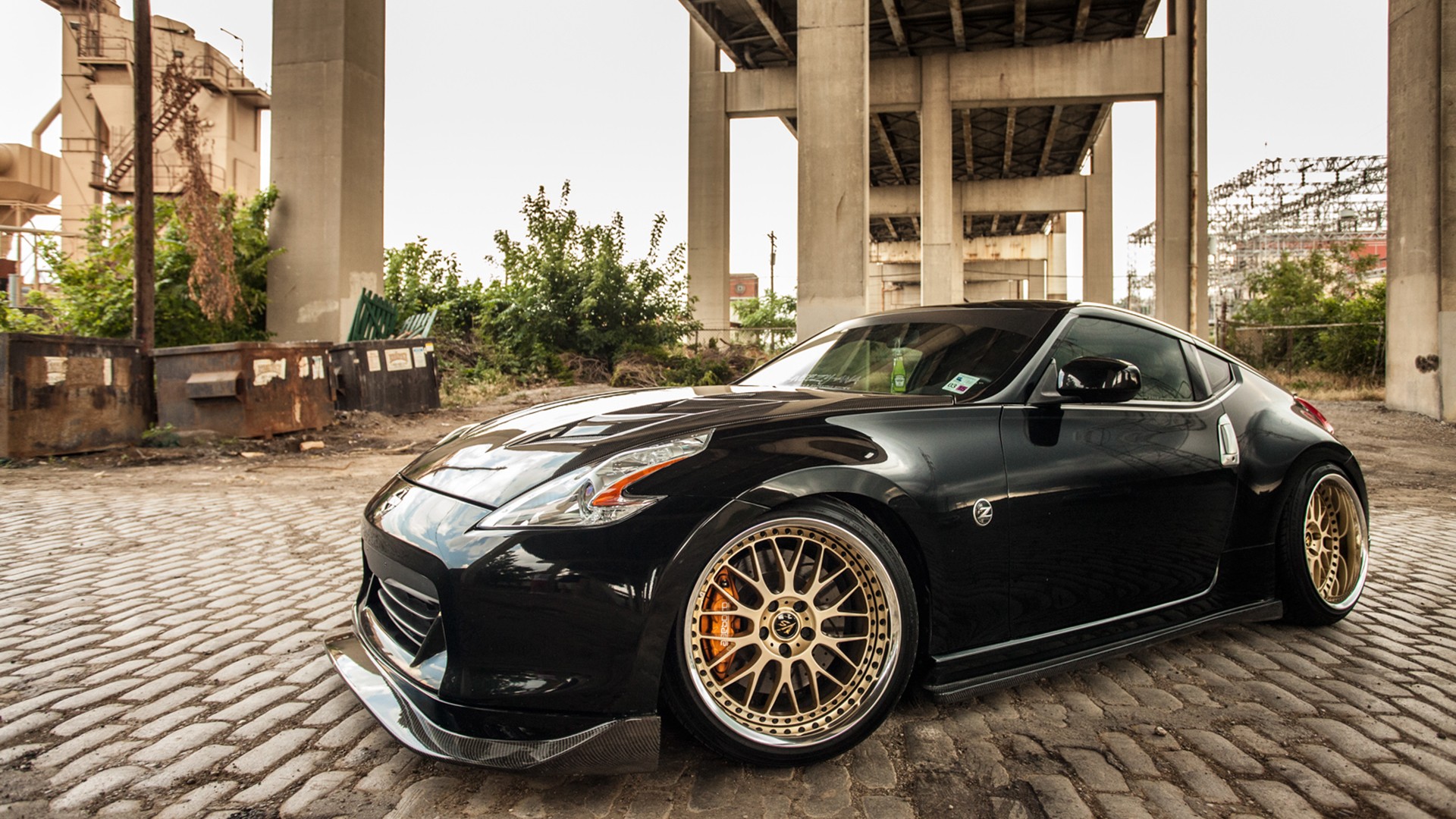 cars Nissan 370Z black cars Wallpapers