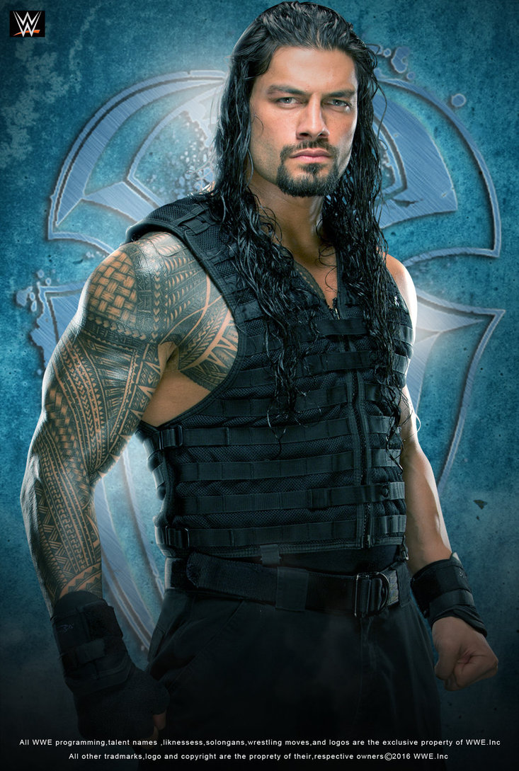 Wwe Roman Reigns Poster By Edaba7