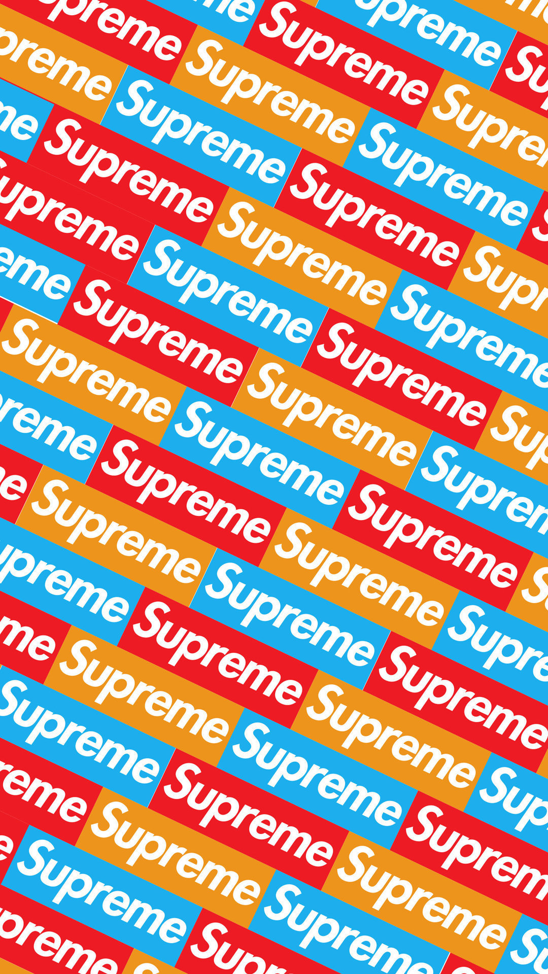 Supreme Pattern iPhone Wallpaper HD