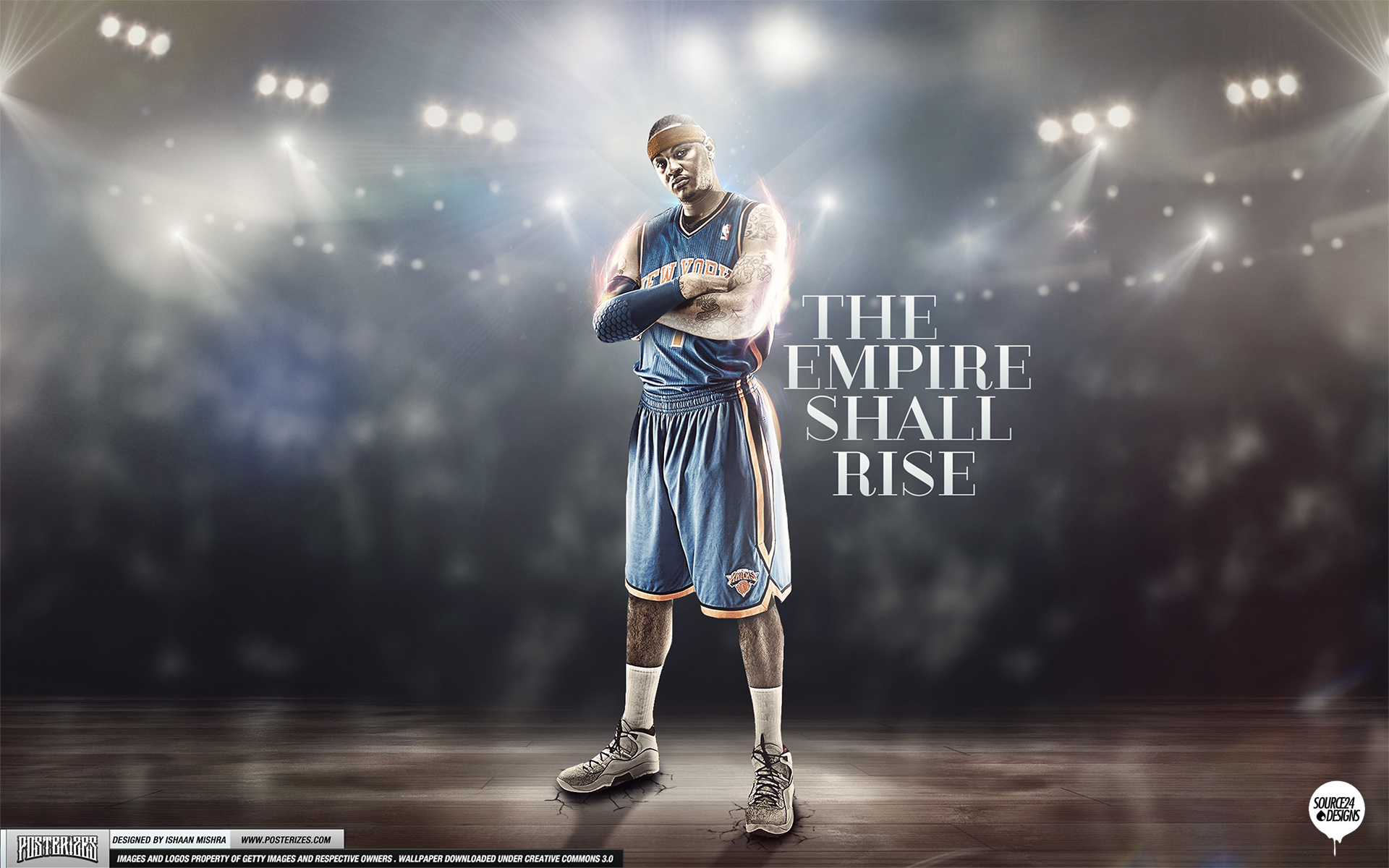 Carmelo Anthony Knicks Empire Wallpaper By Ishaanmishra