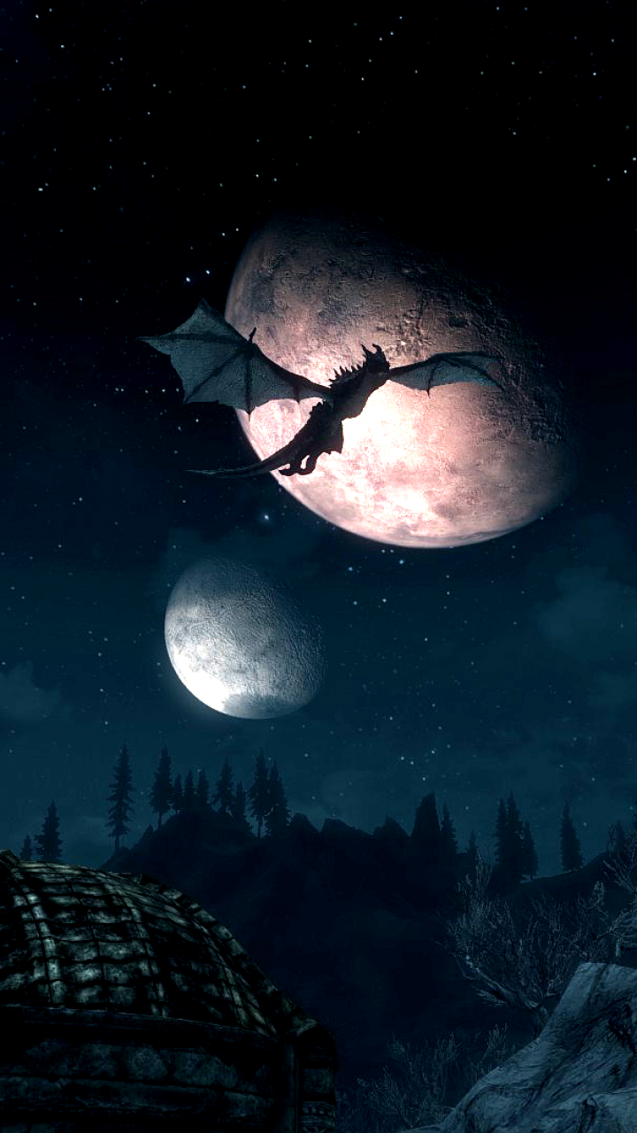 Skyrim iPhone Wallpaper