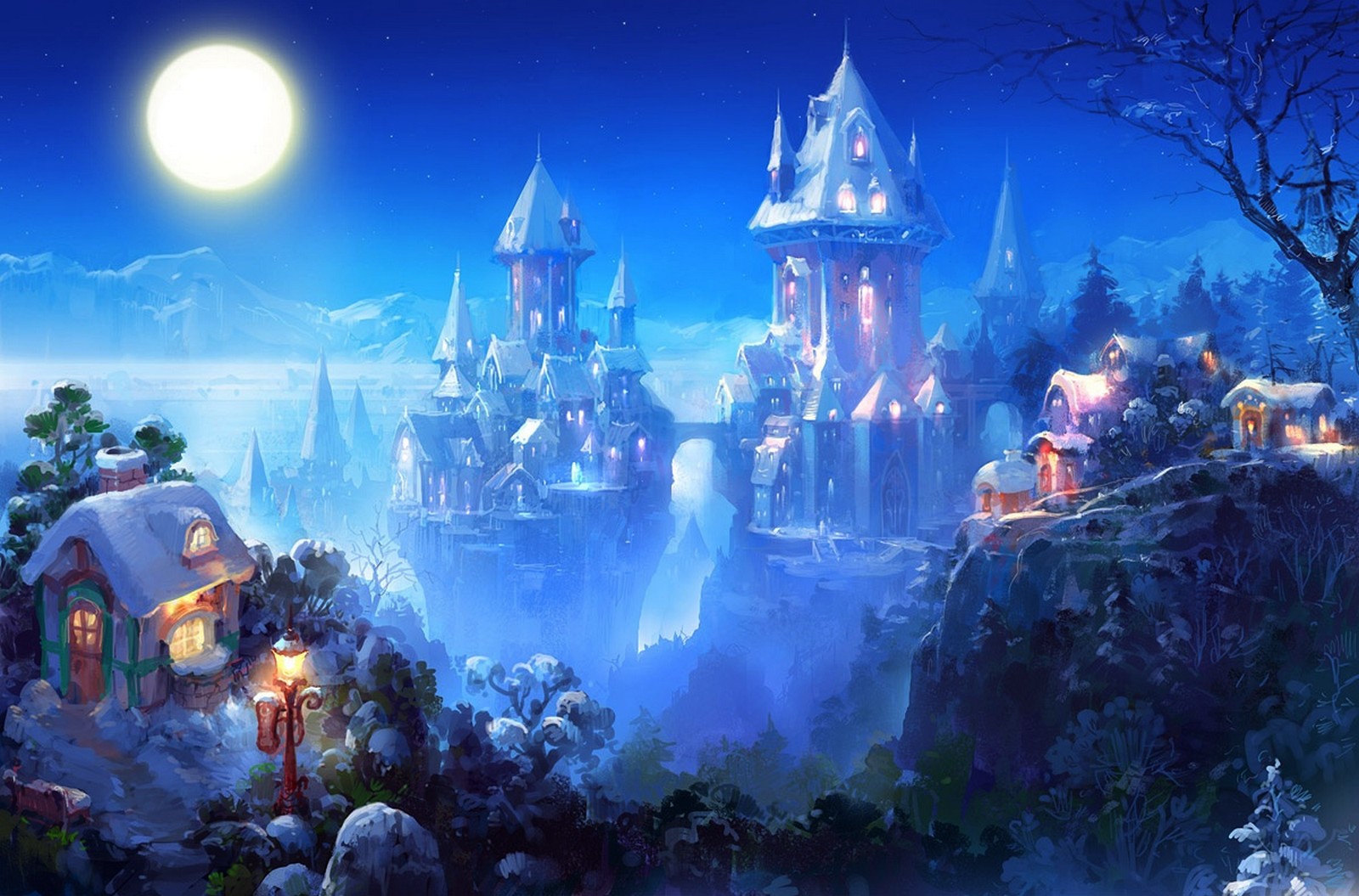 Fantasy   Castle Wallpaper