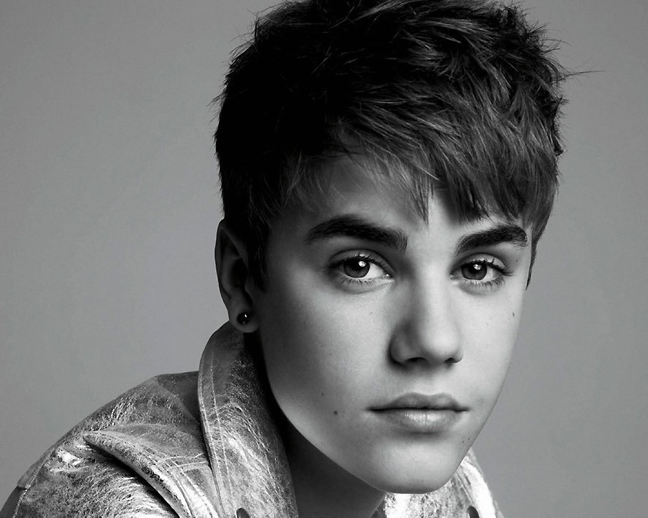 Justin Bieber Wallpaper Stock Photos
