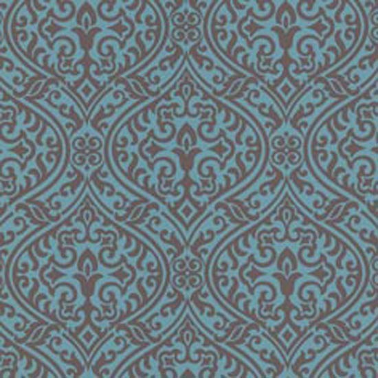 Wallpaper In Teal By Dulux From Homebase Traditional