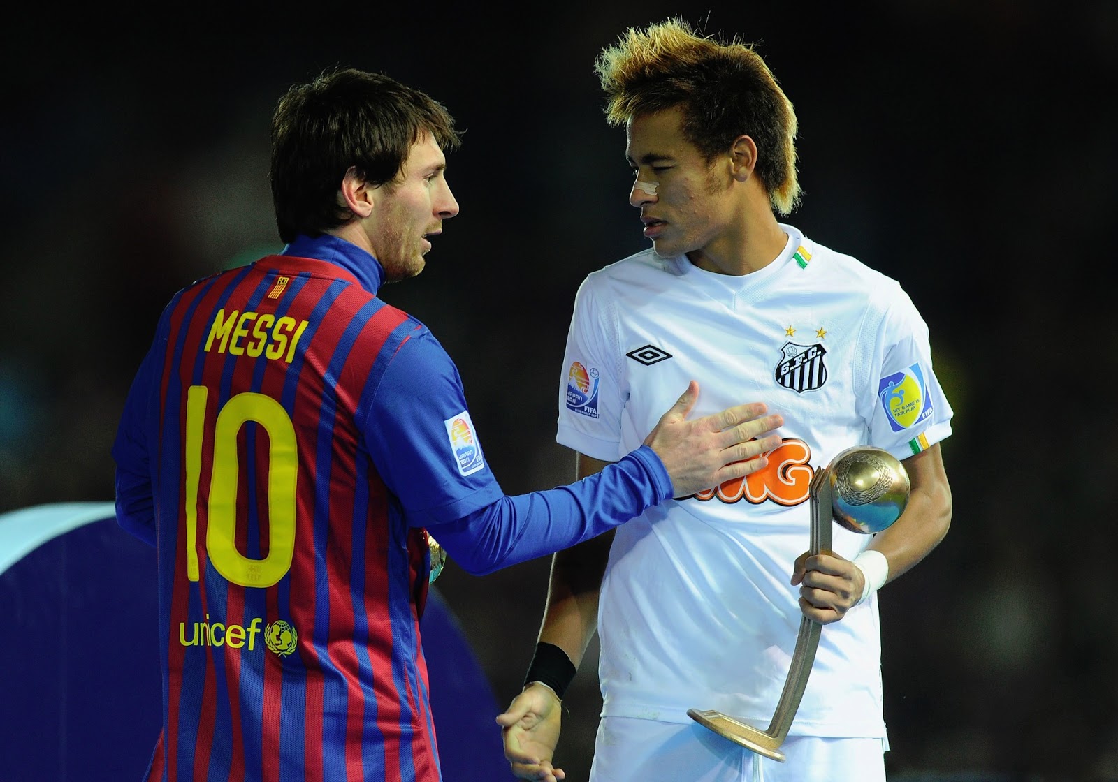 Lionel Messi Barcelona And Neymar Santos Wallpaper HD Full