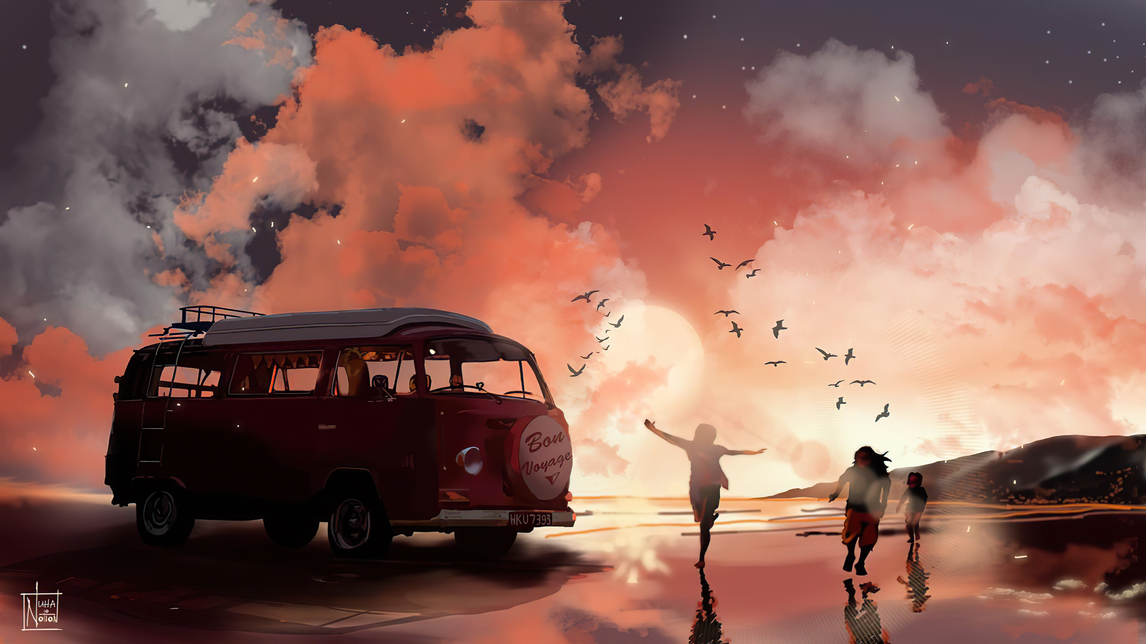 Bon Voyage Trip 4k HD Wallpaper Image