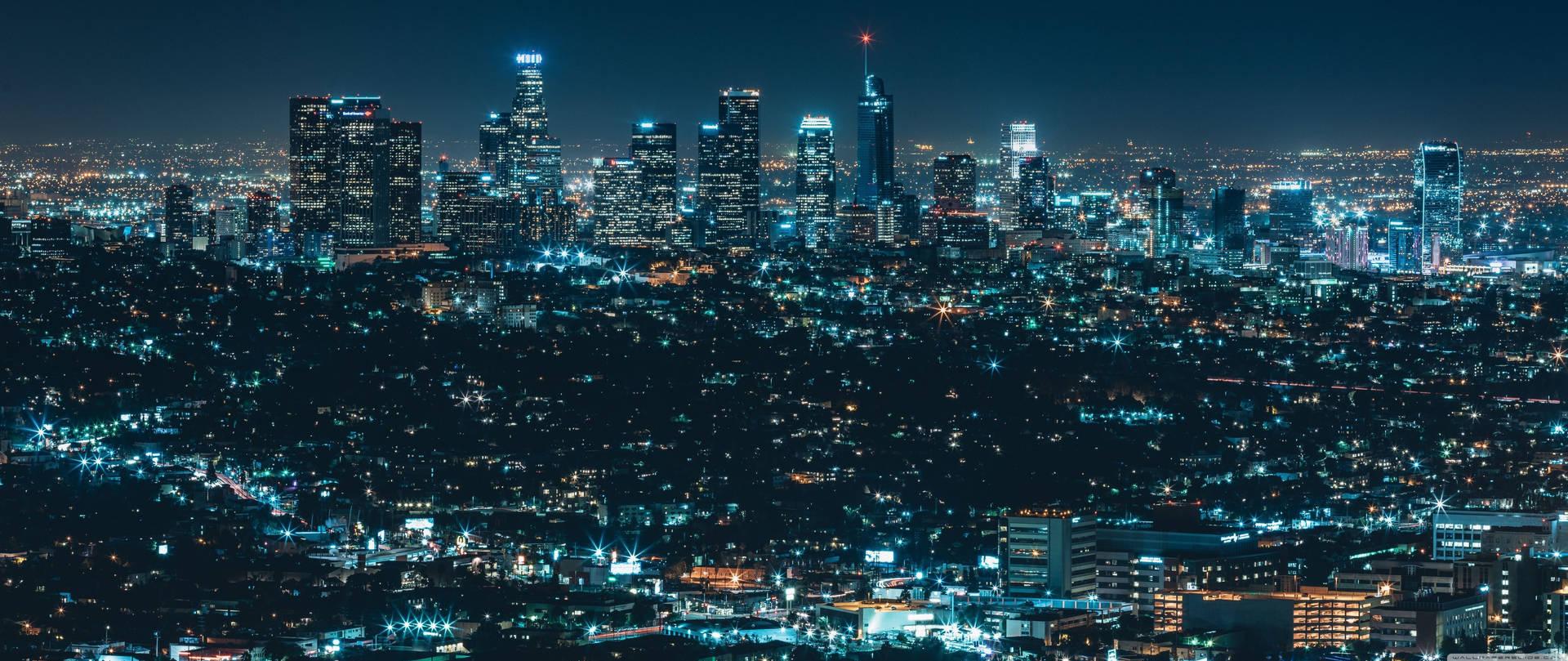 Cool Skyline Of Los Angeles 4k Wallpaper