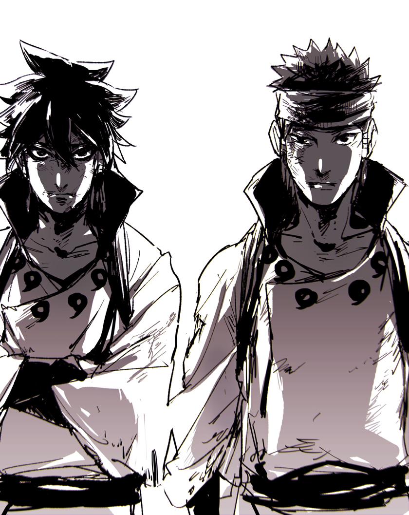 Indra And Ashura Naruto
