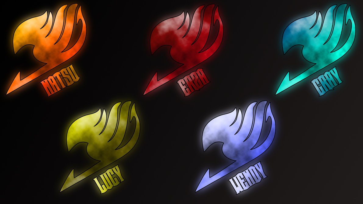 Fairy Tail logos by Anzachs on