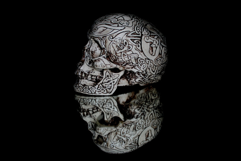 Tribal Skull2 By Badassdesigns