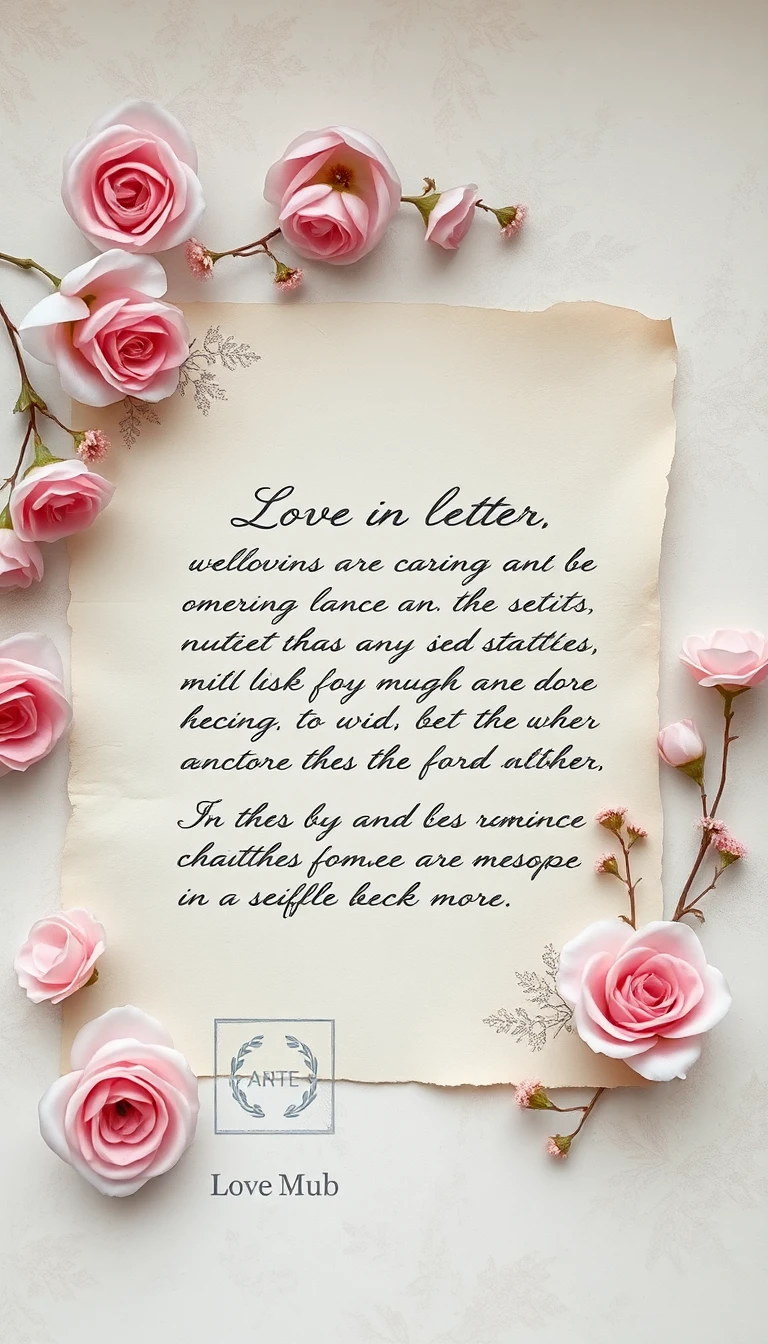 Love Letter Wallpaper