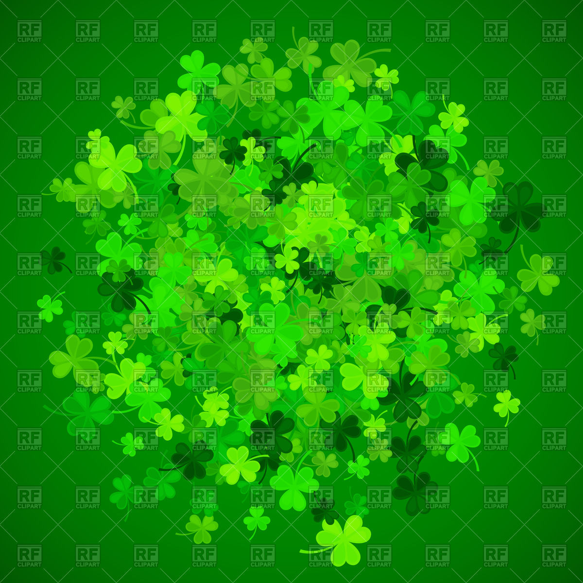St Patrick S Day Background Vector Image Of Background Textures