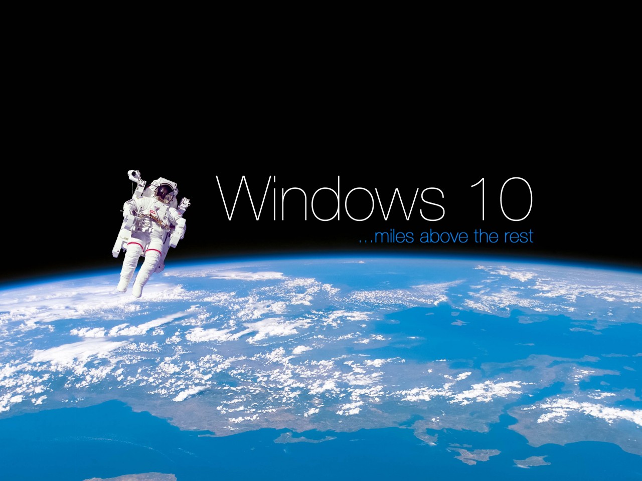 Windows Space 4k Wallpaper Style