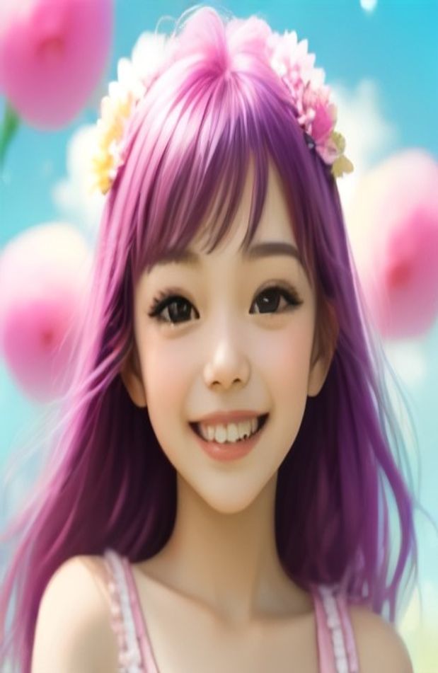 Happy Girl Wallpaper