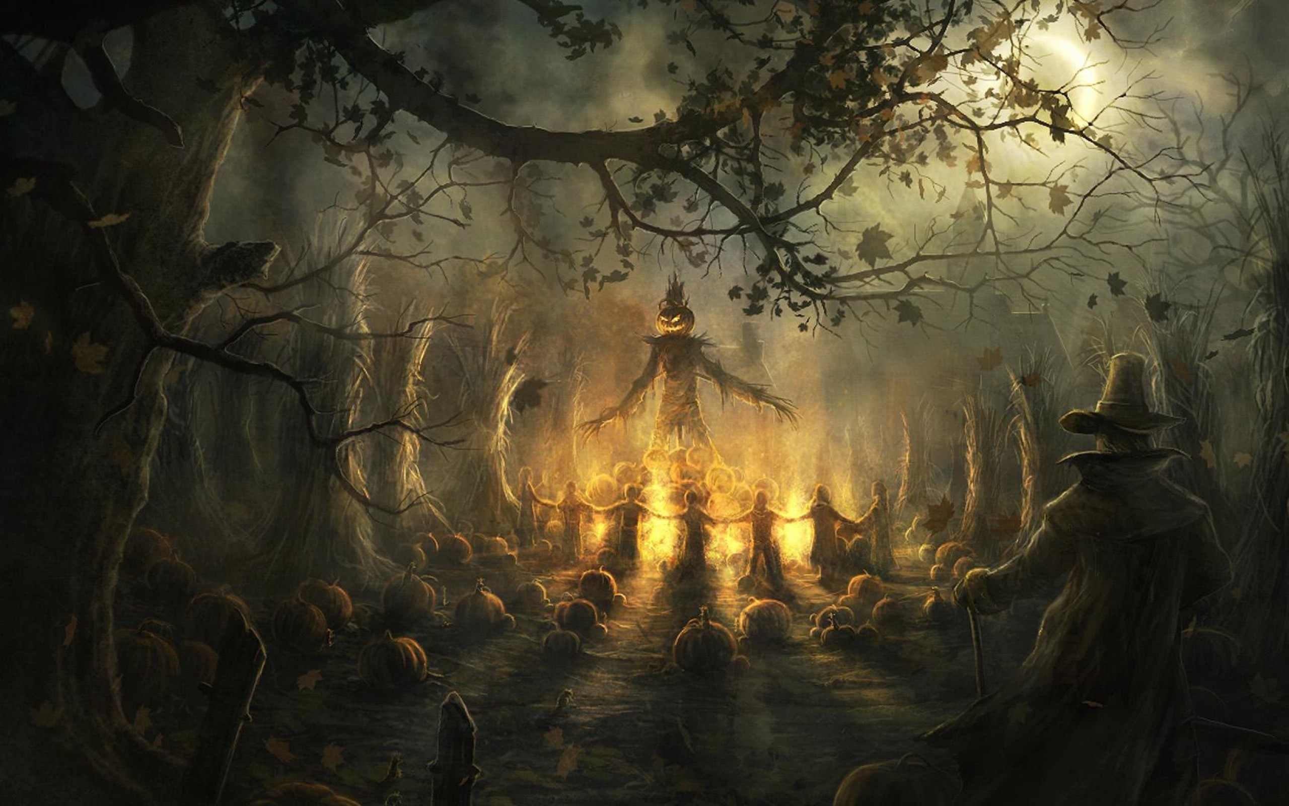 Spooky Halloween Background Image