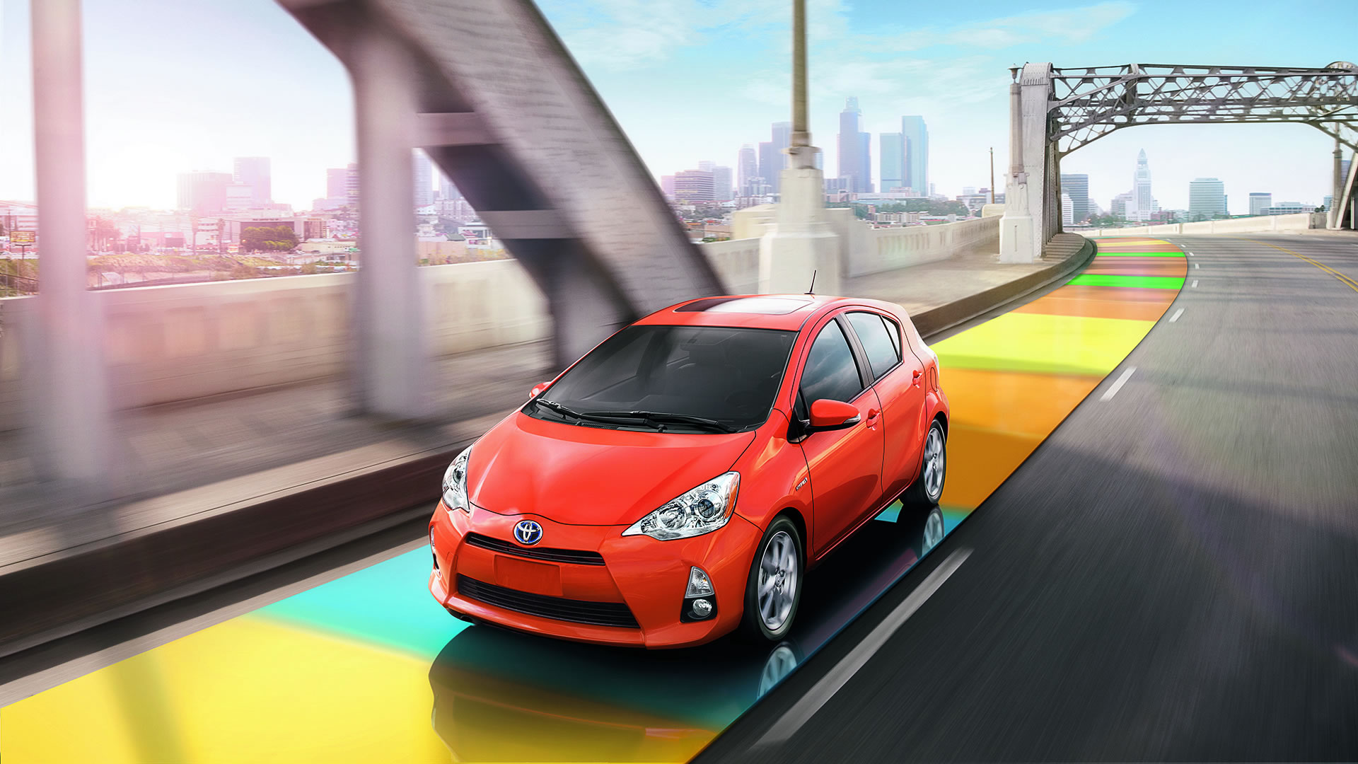 Toyota Prius C HD Wallpaper Background Image