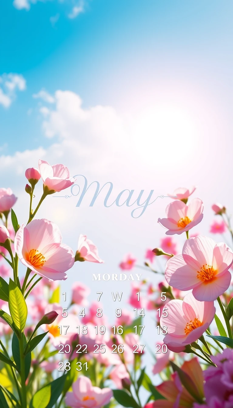 May Calendar Wallpaper
