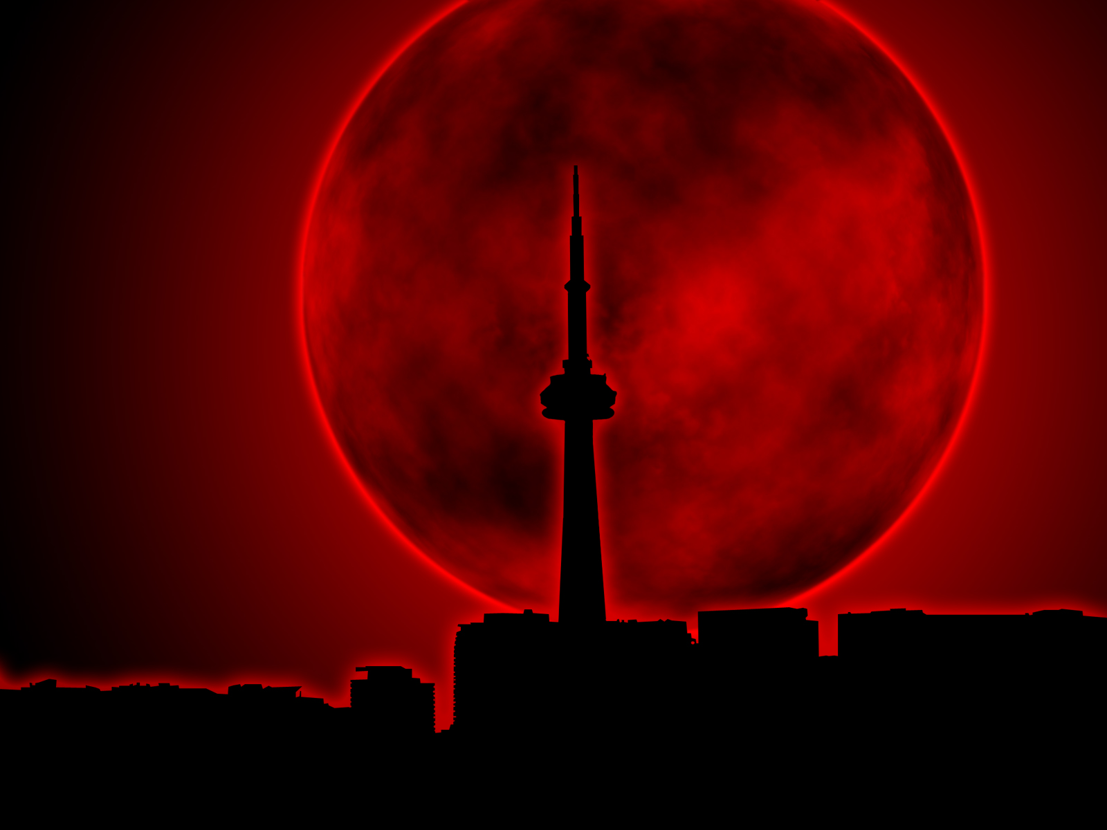 Cool Red Moon Pictures Wallpaper City