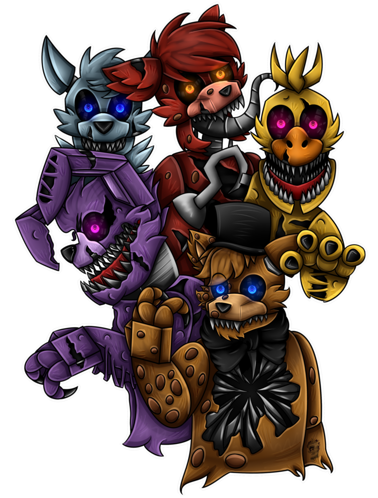 The Twisted Ones By Infanio Fnaf Book Five Nights