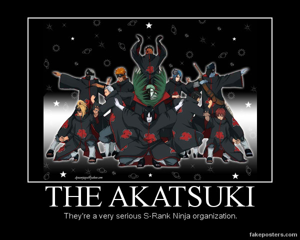 The Akatsuki by EpicAnimePerson on