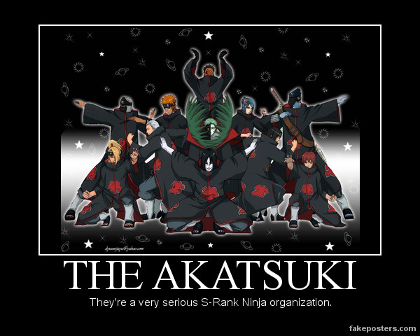 The Akatsuki By Epicanimeperson