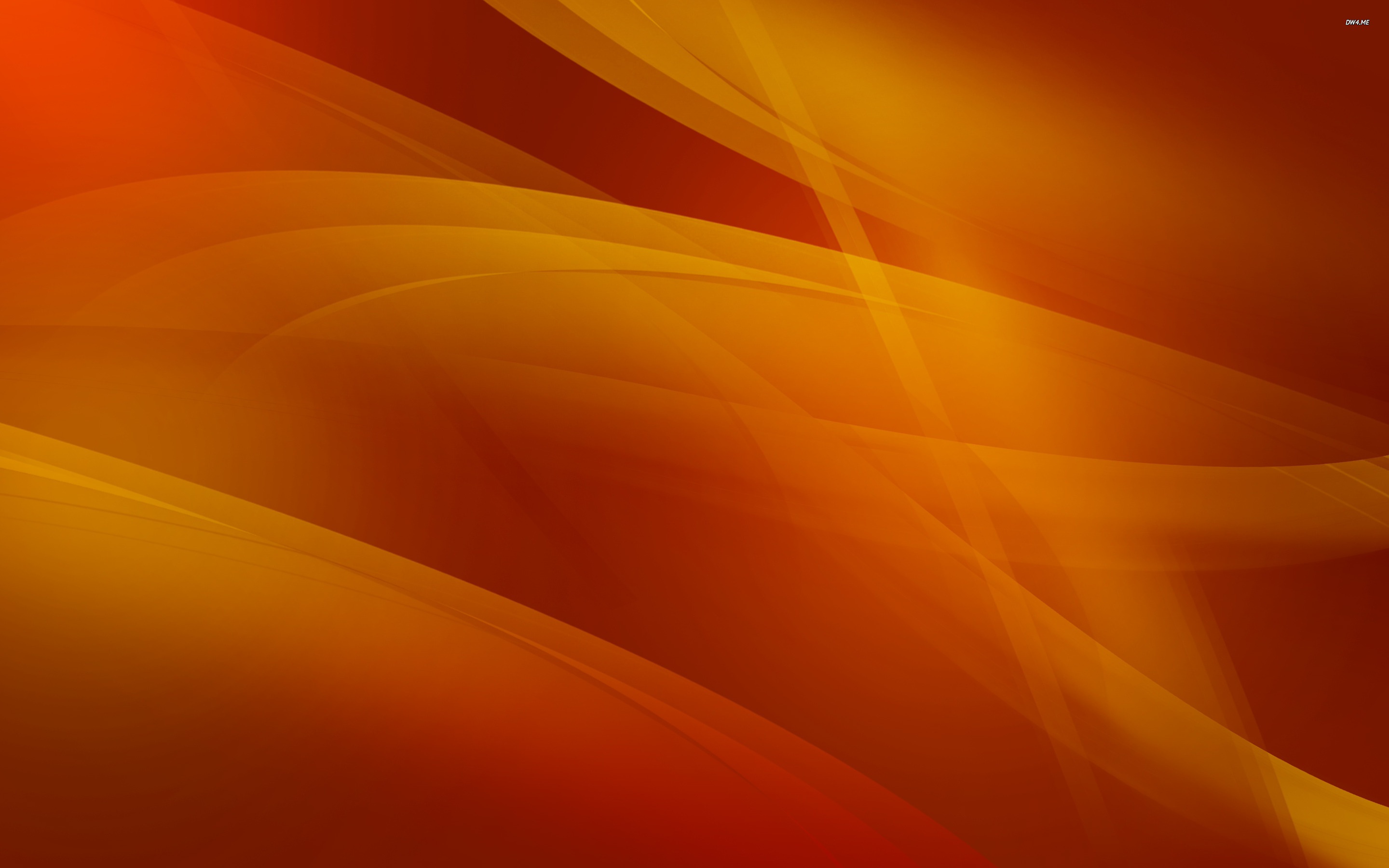 Autumn Colored Waves Wallpaper Abstract