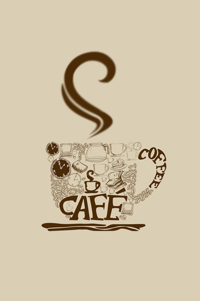 Coffee Mug iPhone Wallpaper