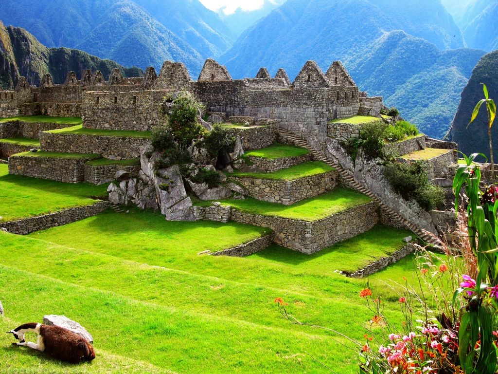 Machu Picchu Desktop Wallpaper Landscape