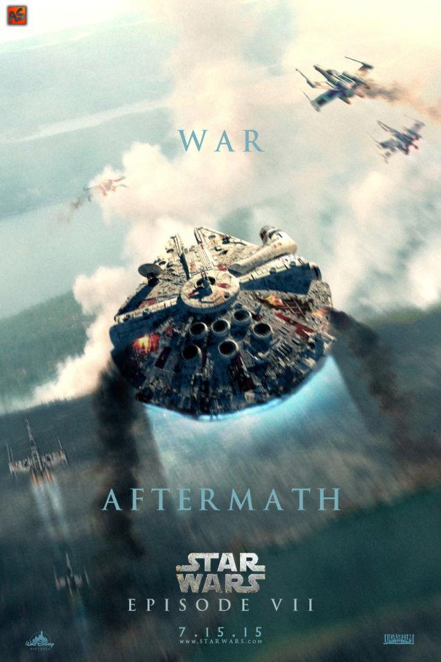 Episode Vii Star Wars Movie Poster Wallpaper Image